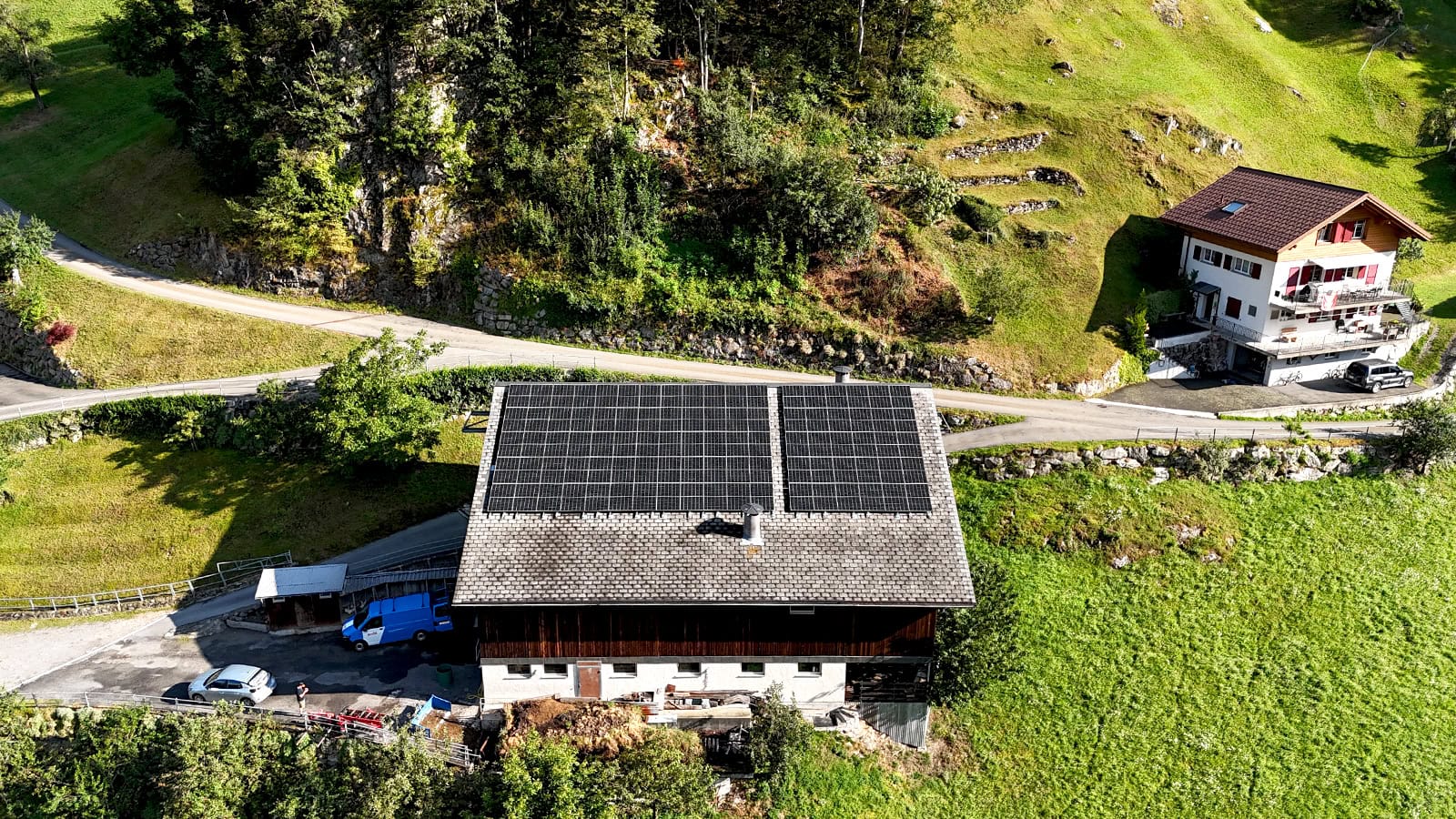 Referenz Schibli Elektrotechnik AG in Uri: PV-Anlage in Bristen